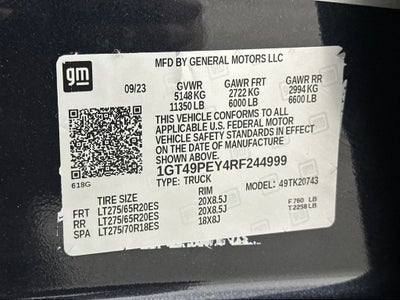 2024 GMC Sierra 2500 HD AT4
