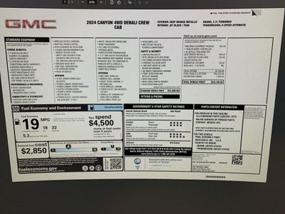 2024 GMC Canyon Denali