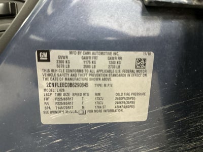 2011 Chevrolet Equinox LT w/1LT