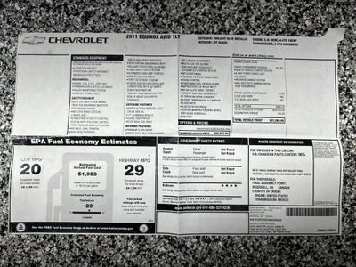 2011 Chevrolet Equinox LT w/1LT