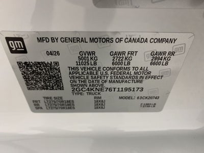 2026 Chevrolet Silverado 2500 HD LT