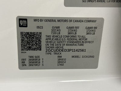 2023 Chevrolet Silverado 1500 LT