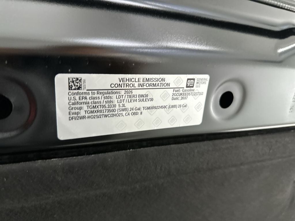 2026 Chevrolet Silverado 1500 RST