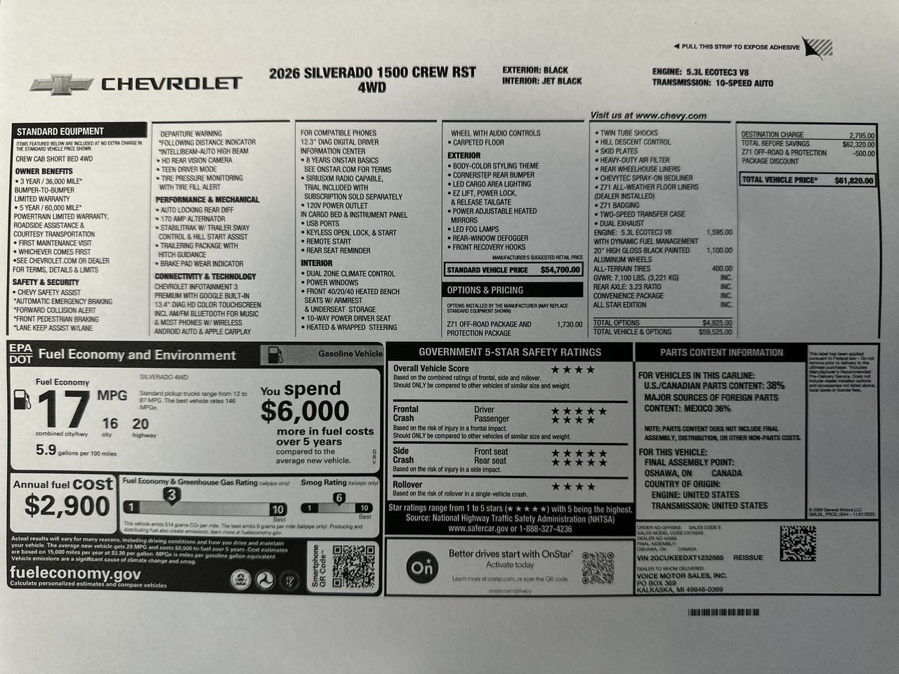 2026 Chevrolet Silverado 1500 RST