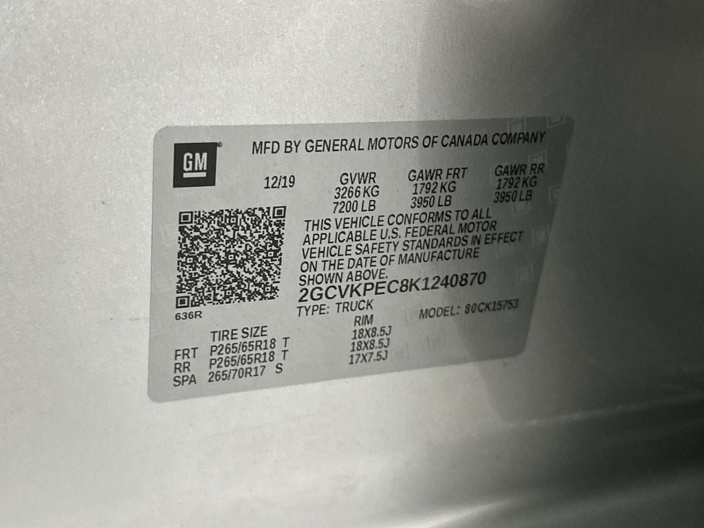 2019 Chevrolet Silverado LD LT
