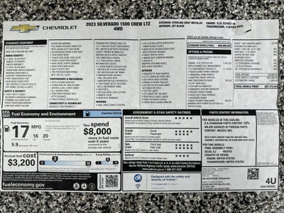 2023 Chevrolet Silverado 1500 LTZ