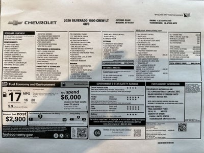 2026 Chevrolet Silverado 1500 LT