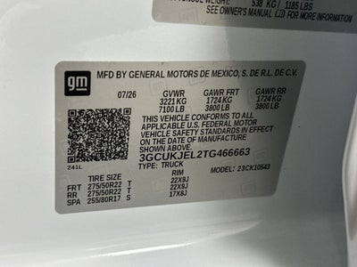 2026 Chevrolet Silverado 1500 High Country