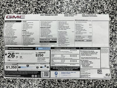 2022 GMC Terrain SLE
