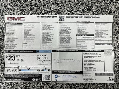 2018 GMC Terrain Denali