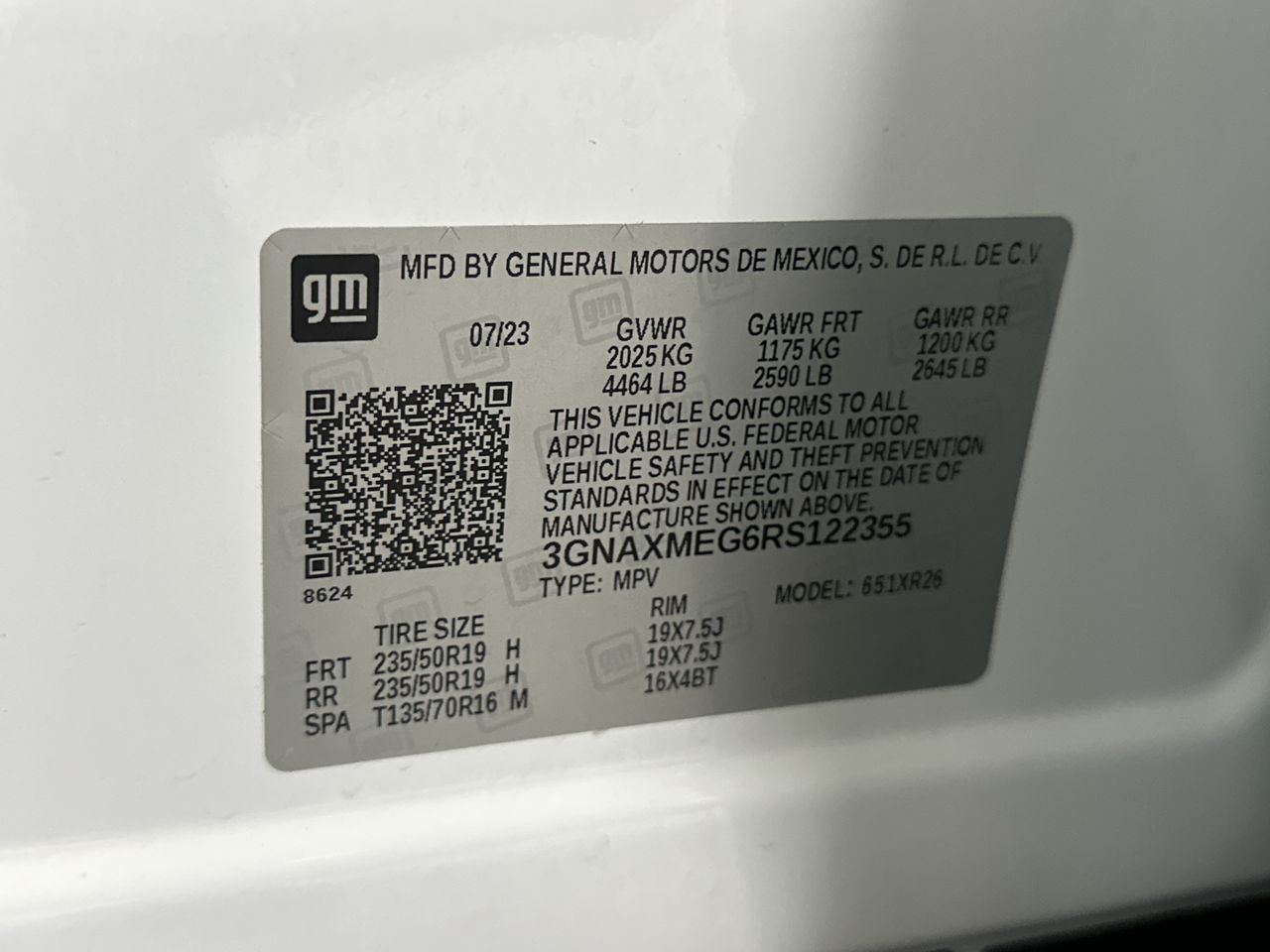 2024 Chevrolet Equinox RS