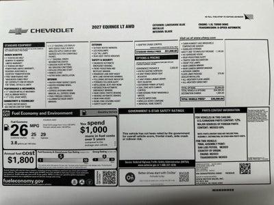 2027 Chevrolet Equinox LT