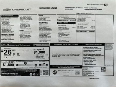 2027 Chevrolet Equinox LT
