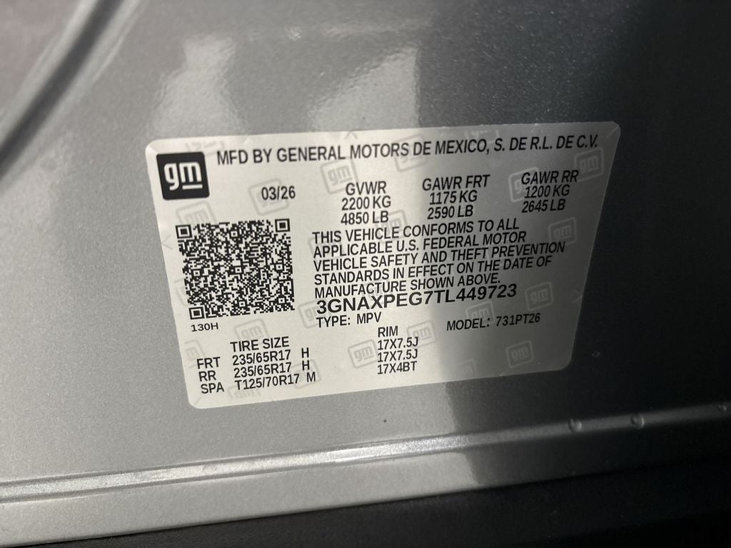 2026 Chevrolet Equinox LT
