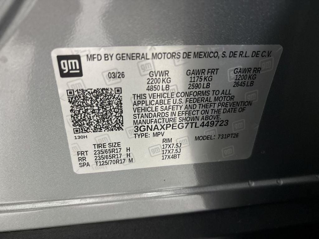 2026 Chevrolet Equinox LT