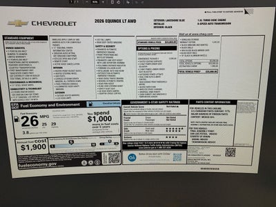 2026 Chevrolet Equinox LT
