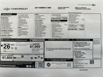 2027 Chevrolet Equinox LT