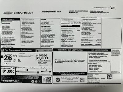 2027 Chevrolet Equinox LT