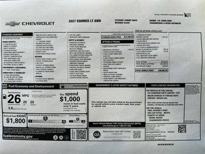 2027 Chevrolet Equinox LT