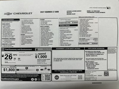 2027 Chevrolet Equinox LT