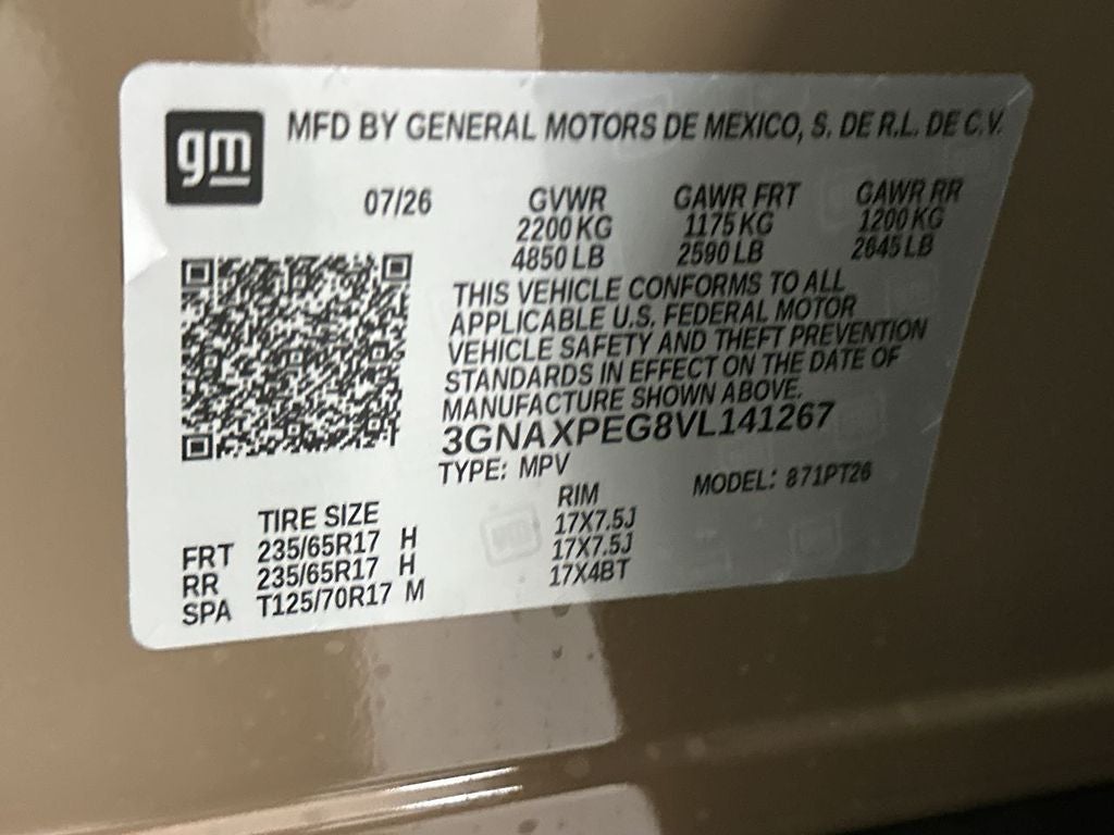 2027 Chevrolet Equinox LT
