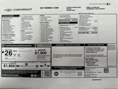 2027 Chevrolet Equinox LT