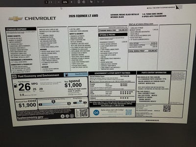 2026 Chevrolet Equinox LT