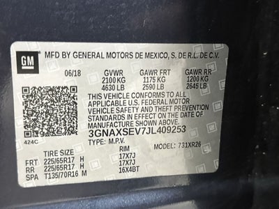 2018 Chevrolet Equinox LT
