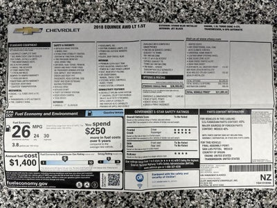 2018 Chevrolet Equinox LT