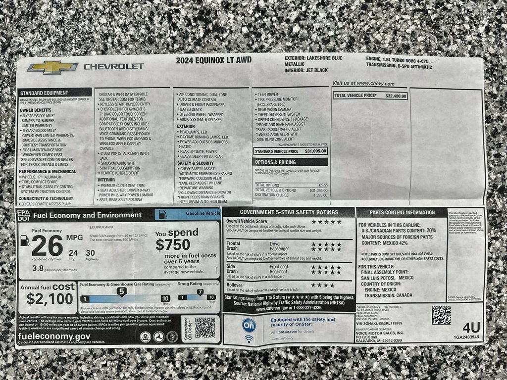 2024 Chevrolet Equinox LT