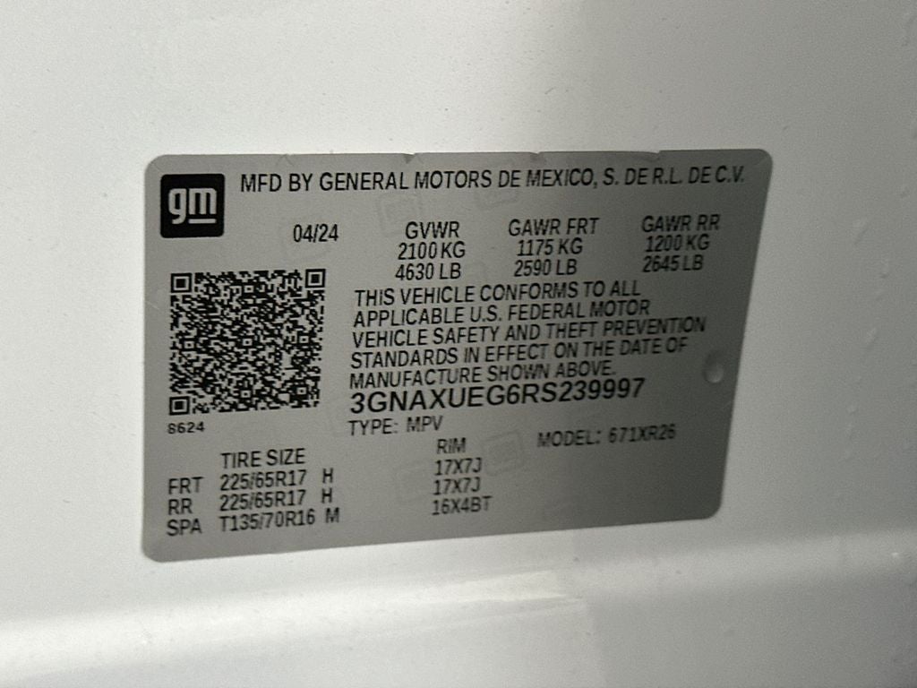 2024 Chevrolet Equinox LT