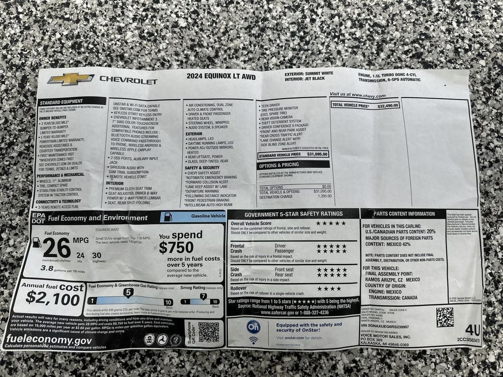 2024 Chevrolet Equinox LT