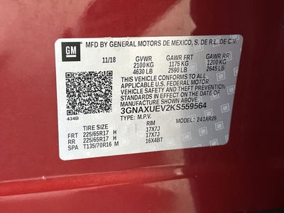 2019 Chevrolet Equinox LT