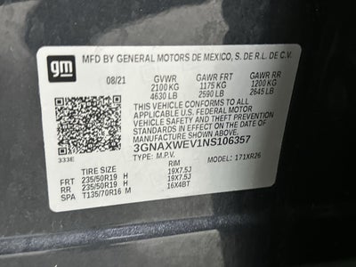 2022 Chevrolet Equinox RS