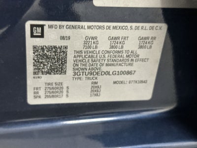 2020 GMC Sierra 1500 SLT