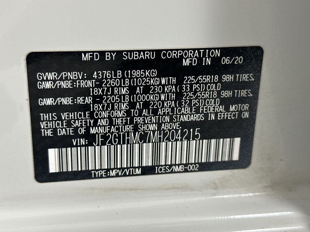2021 Subaru Crosstrek Limited