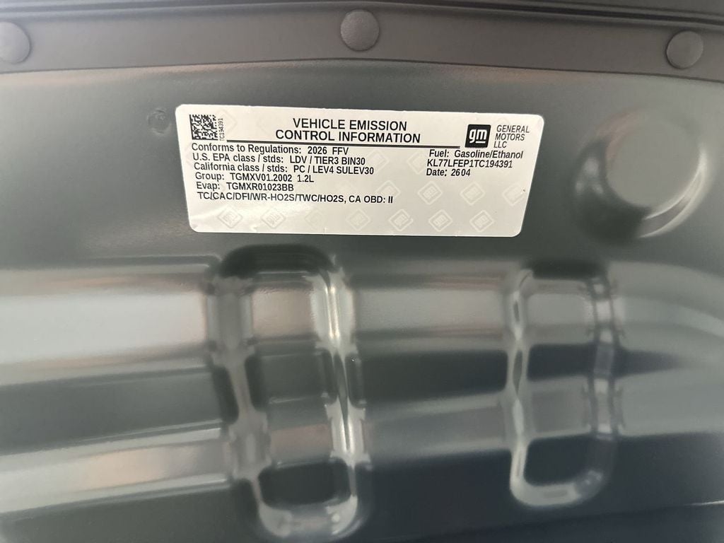 2026 Chevrolet Trax LS