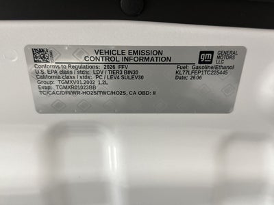 2026 Chevrolet Trax LS