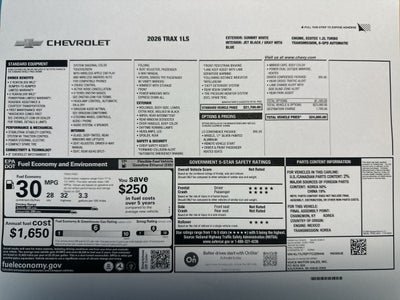 2026 Chevrolet Trax LS