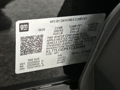2026 Chevrolet Trax 1RS