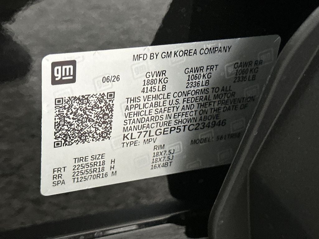 2026 Chevrolet Trax 1RS