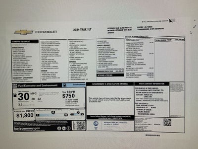 2024 Chevrolet Trax LT