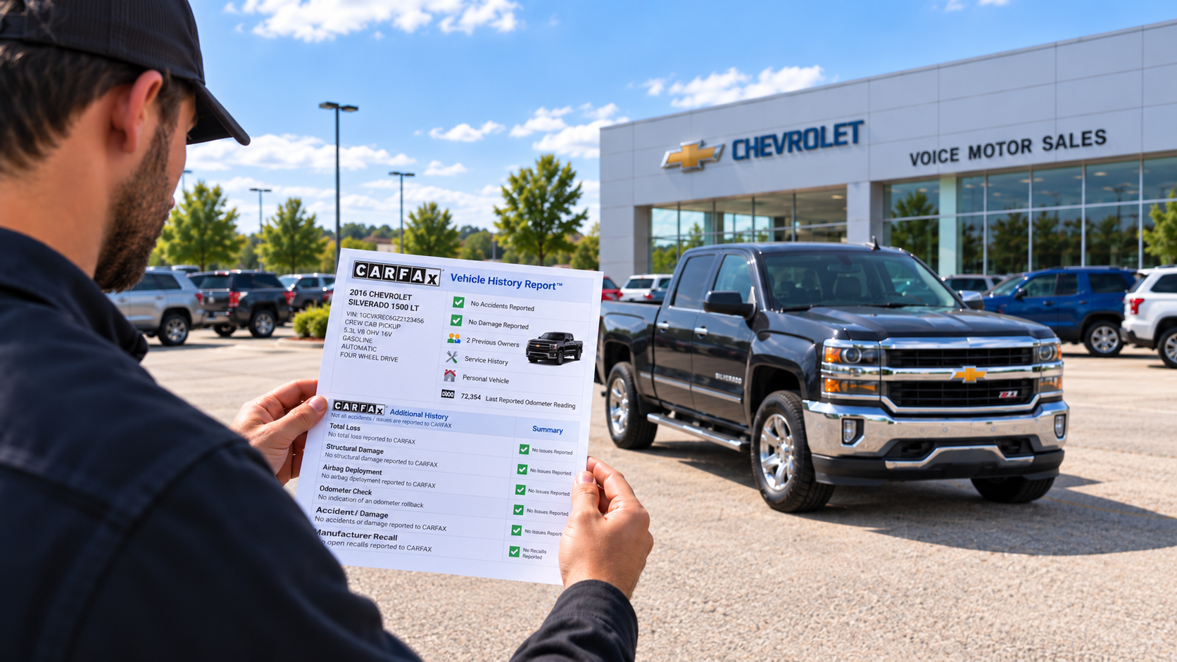 CarFax Vehicle History Reports are a useful tool when shopping for a used vehicle.